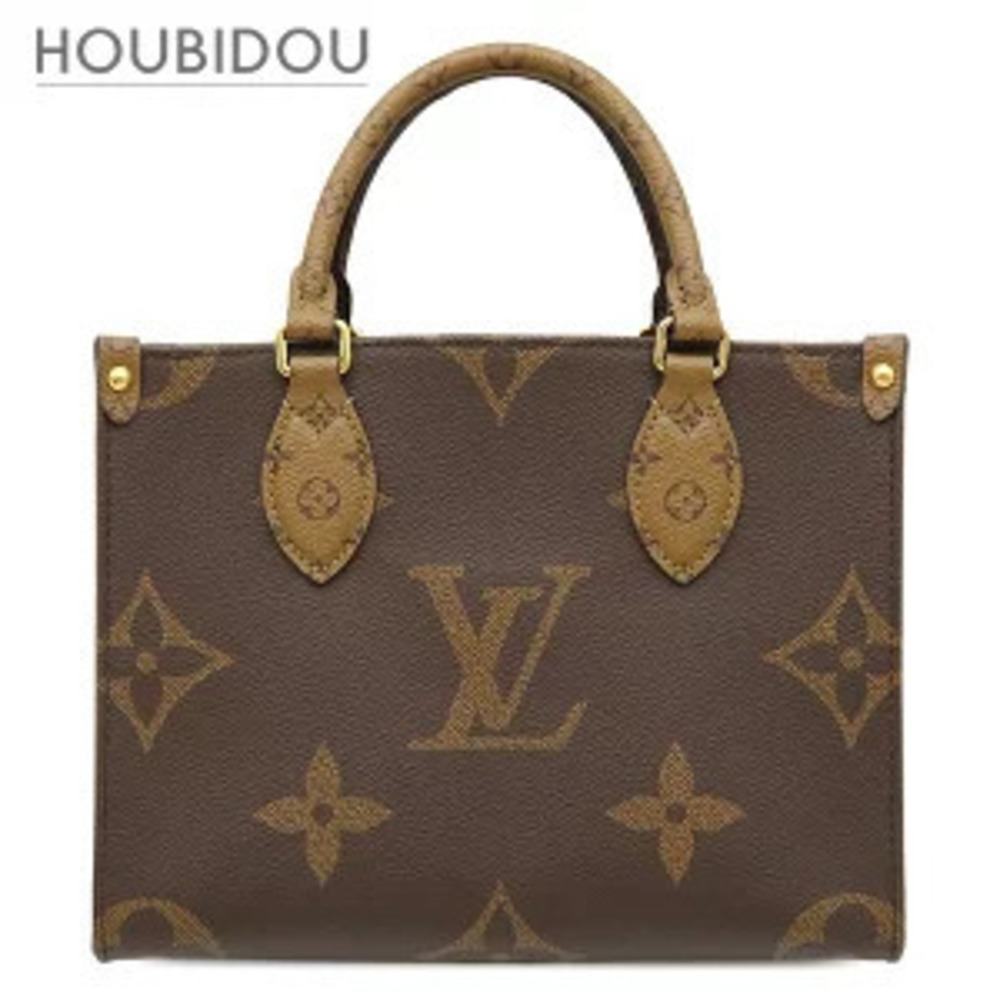 Louis Vuitton bag On The Go Monogram canvas Reverse Shoulder handbag